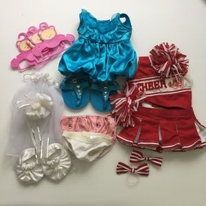 Build A Bear Clothing Shoes Accessories Bundle